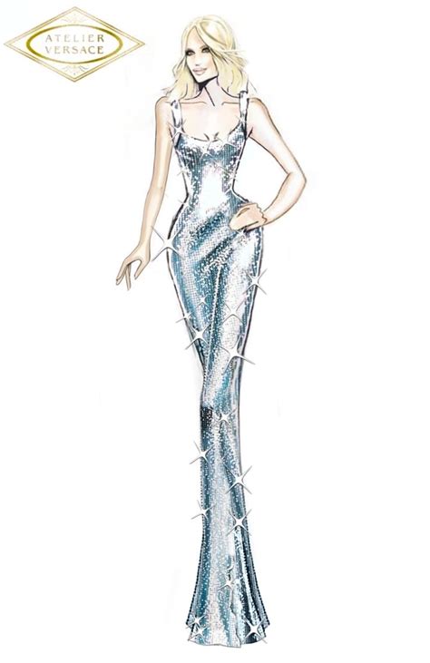 donatella versace oggi foto|donatella versace design sketches.